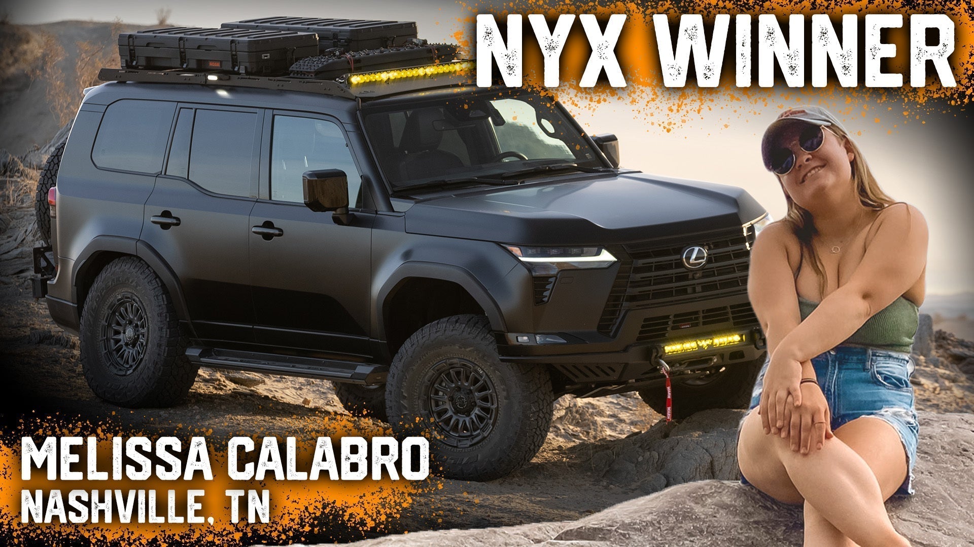 Congrats to the winner of Nyx - 2024 Lexus GX550 Overtrail