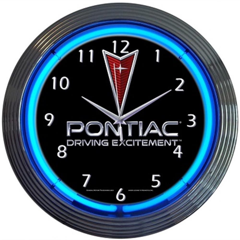 Neonetics Pontiac Driving Excitement Neon Clock 15