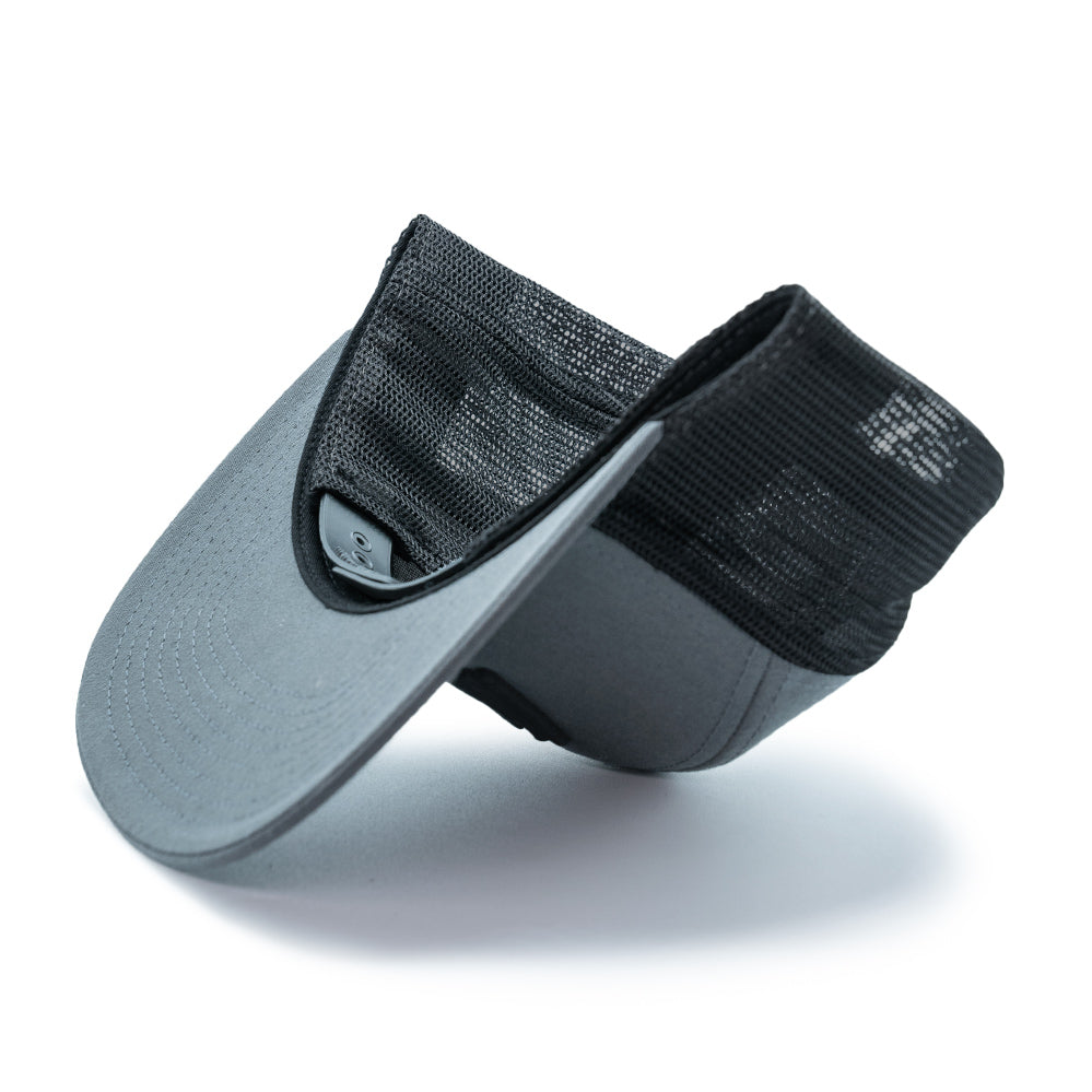 Concrete Icon 7-Panel Trucker Hat