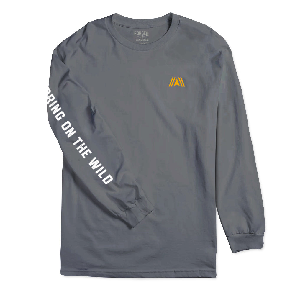 Pee Outside LS T-Shirt Metal