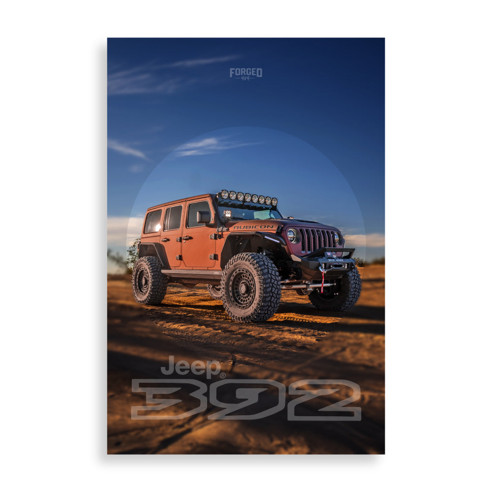 Desert Focus Poster