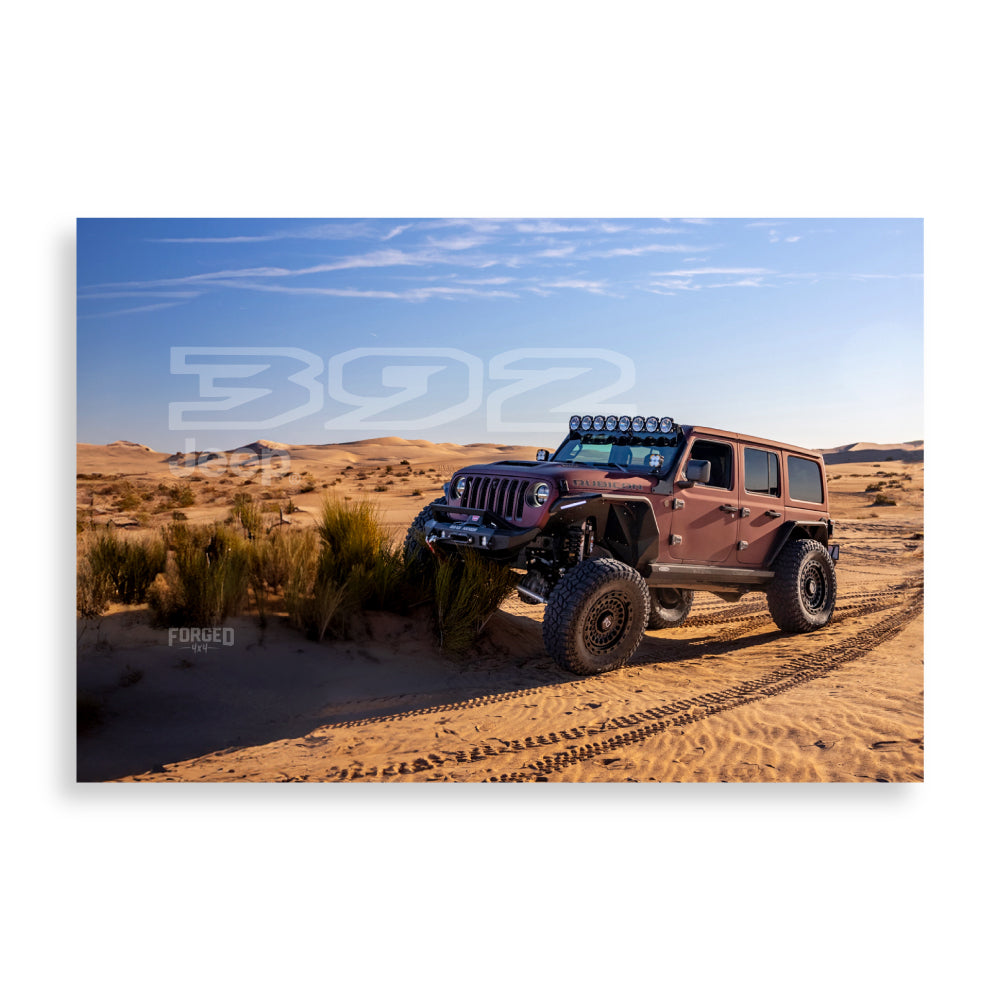 Desert Warrior Poster