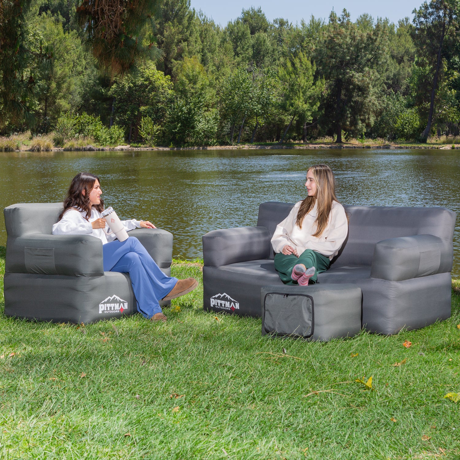 Pittman Outdoors Inflatable Furniture Set – Forged 4x4