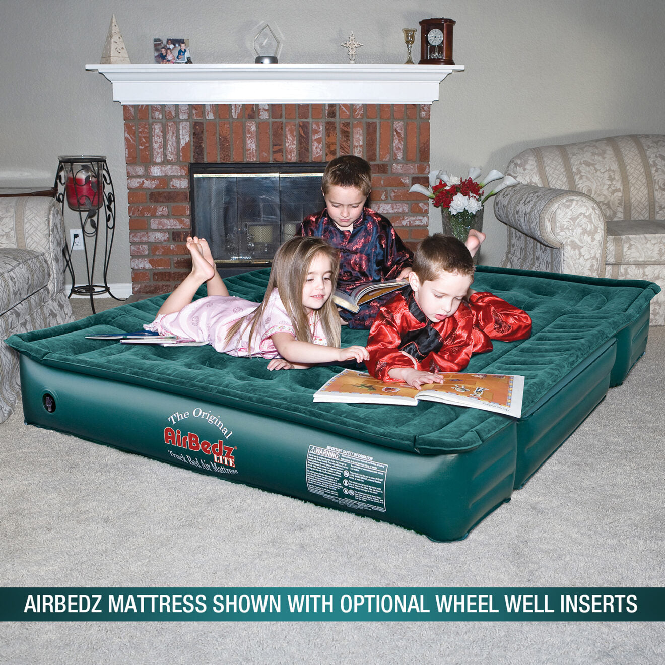 “AirBedz Lite” Truck Bed Mattress with Portable DC Air Pump