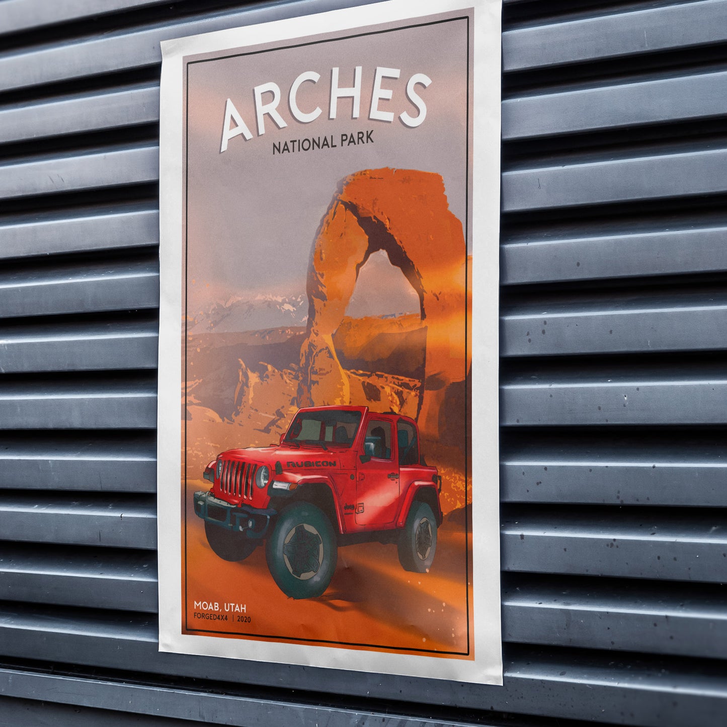 Arches National Park Poster
