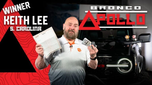 Congratulations to the Winner of APOLLO – 2021 Ford Bronco SEMA Build