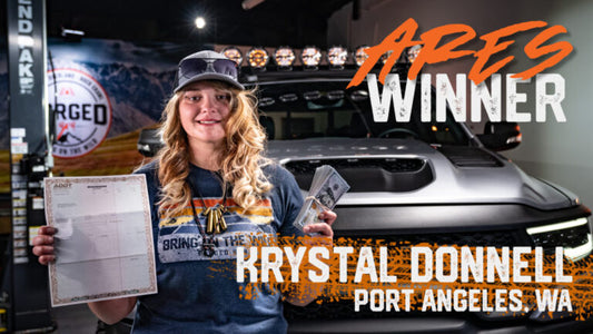 Congratulations to the Winner of ARES – 2021 RAM 1500 TRX