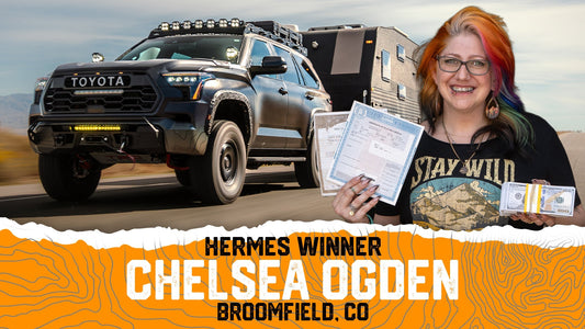 Congratulations to the winner of Hermes - 2025 Toyota Sequoia & MDC Trailer