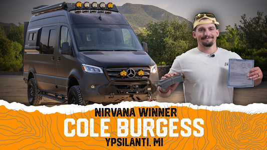 Congrats to the Winner of Nirvanna - Mercedes Sprinter Conversion Van