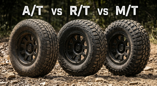 A/T vs R/T vs M/T Tires: How to Choose the Right Off-Road Tire for Your Build