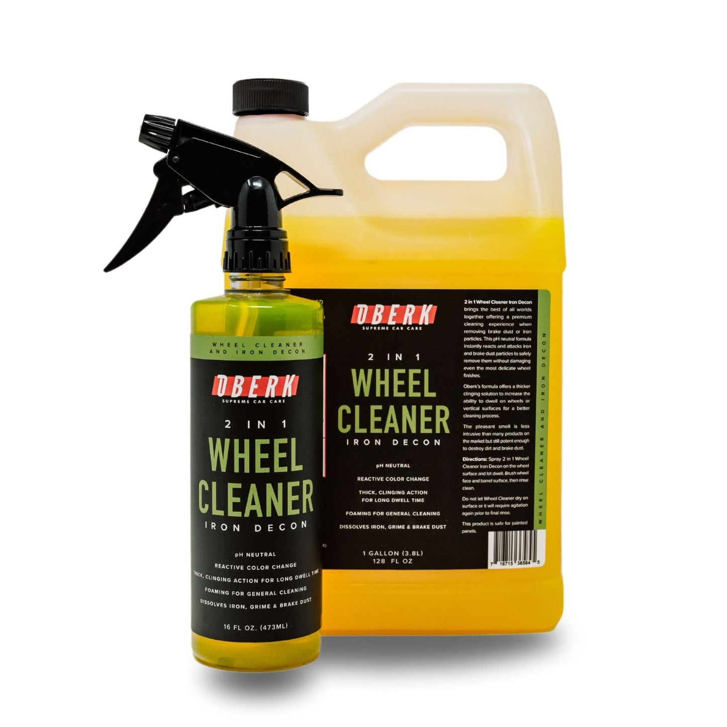 2-in-1 Wheel Cleaner and Iron Remover
