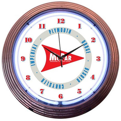 Neonetics Mopar Arrow Neon Clock 15"