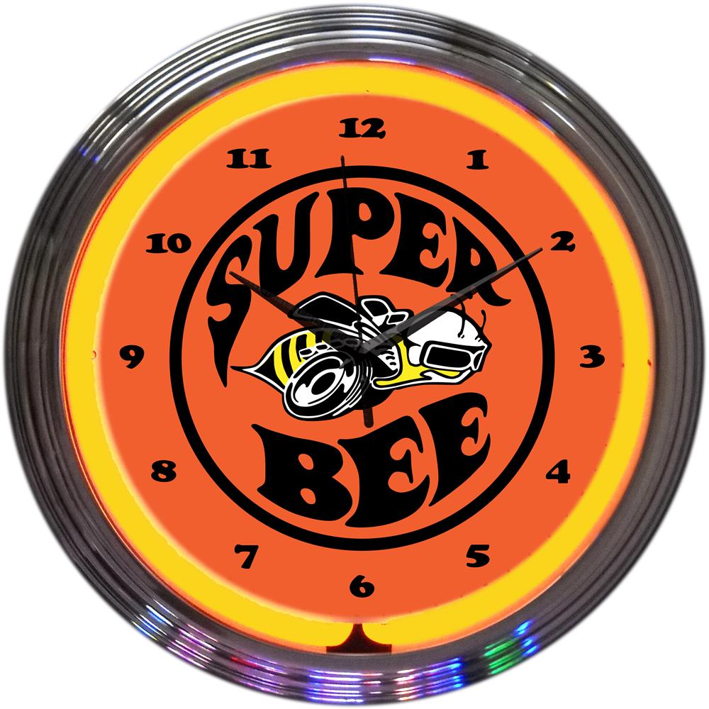 Neonetics Dodge Super Bee Neon Clock