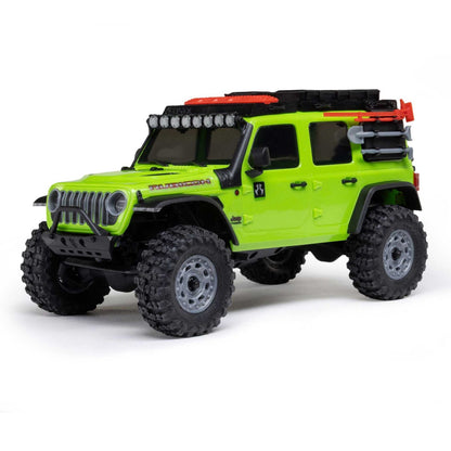 1/30 SCX30 Jeep Wrangler JLU 4X4 RTR Brushed Rock Crawler (Battery & Charger Included)
