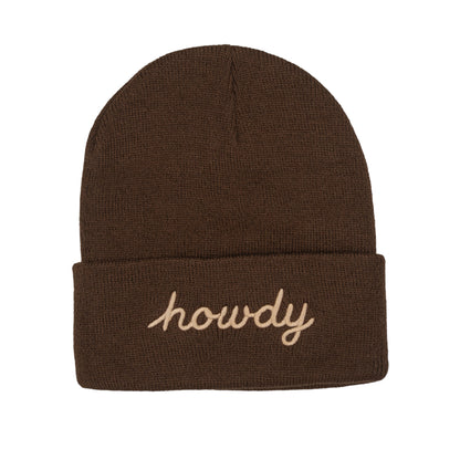 Howdy Script Beanie