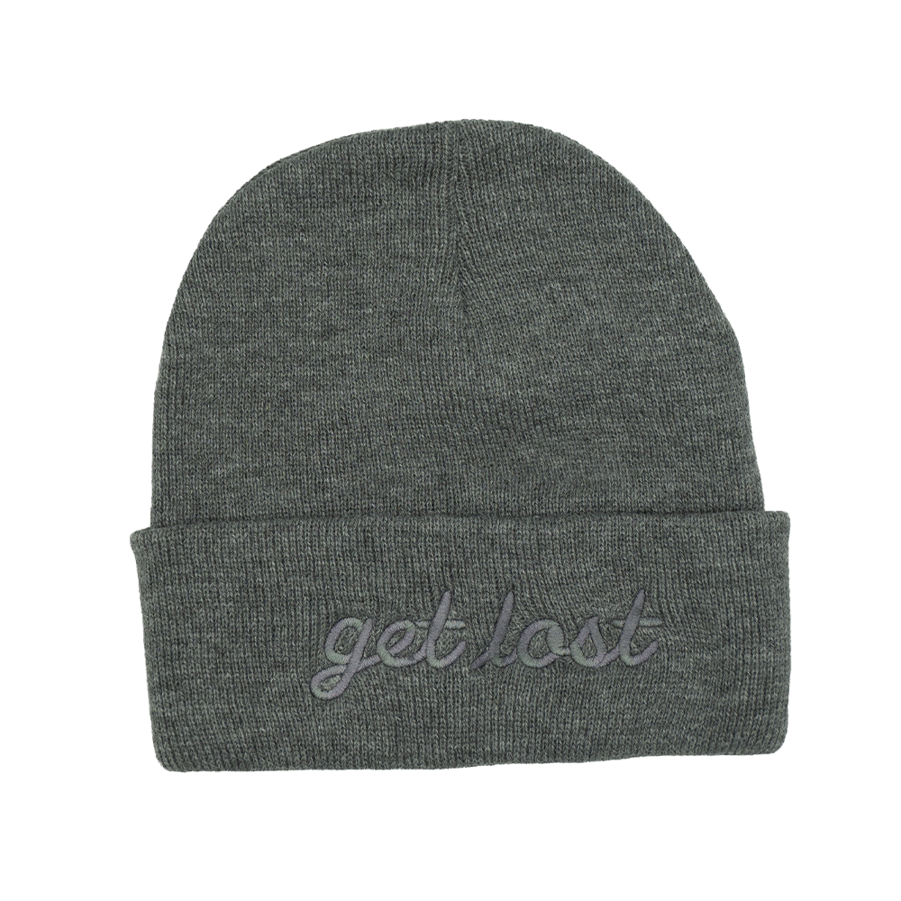 Get Lost Script Beanie