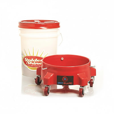 Golden Shine Wash Bucket Dolly Kit with Grit Guard Insert & Gamma Seal Lid (CCC)