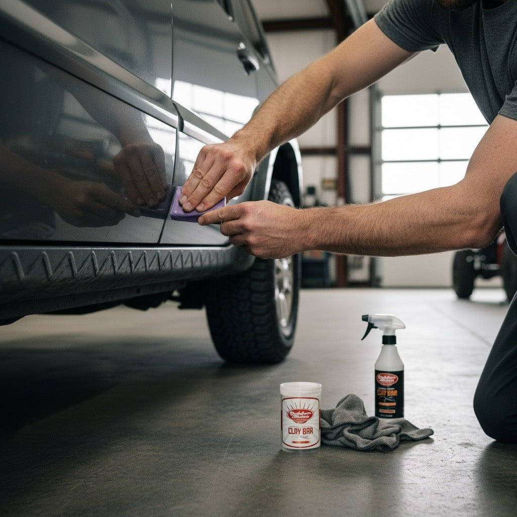 Golden Shine Clay Bar Kit for Car Detailing (CCC)