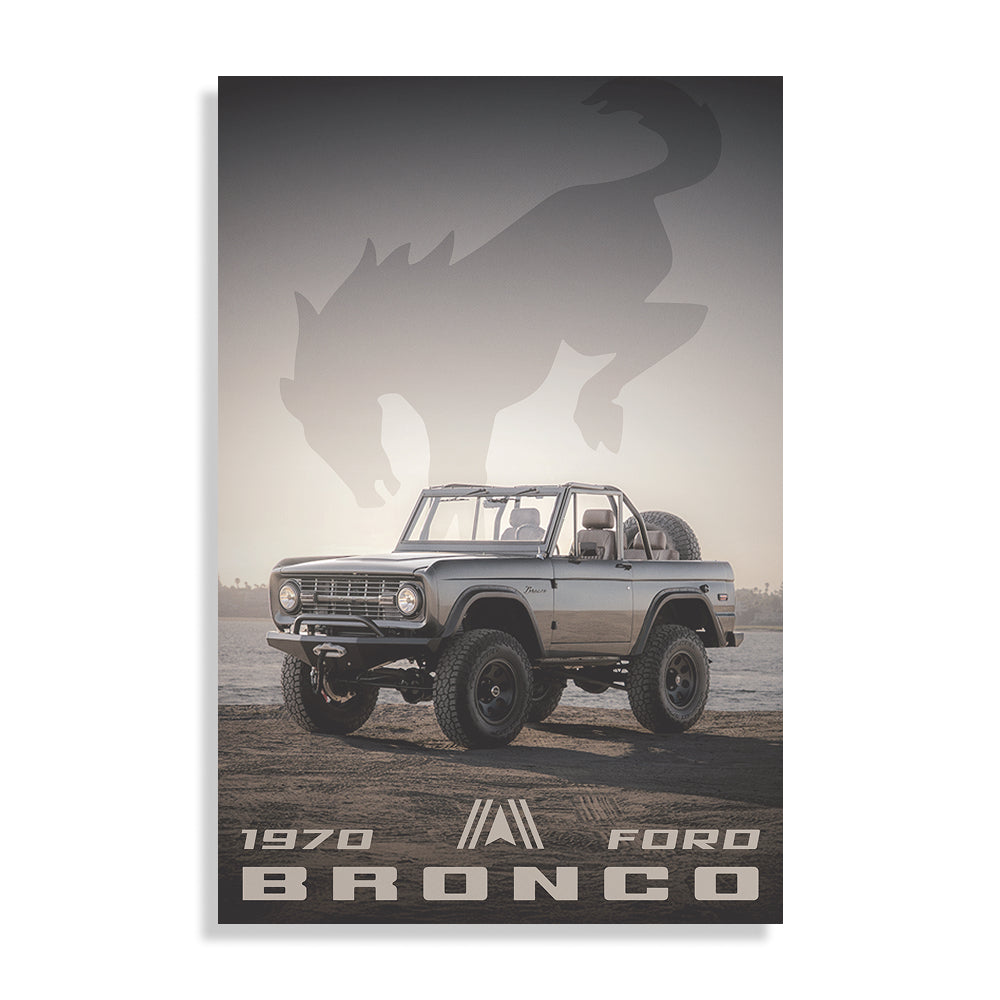 Spirit Of The Bronco Poster