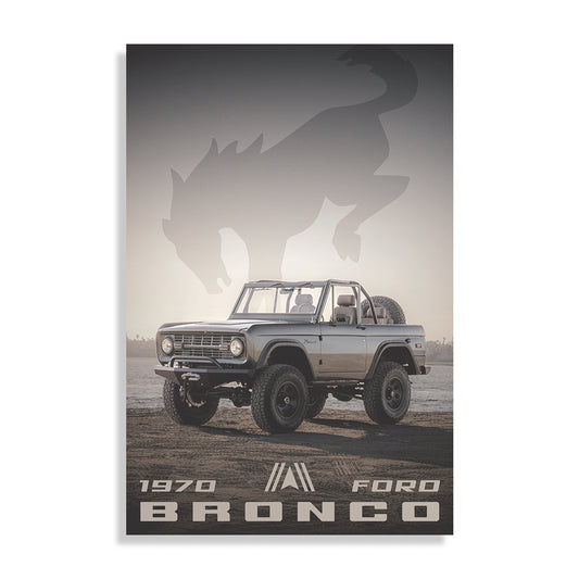 Spirit Of The Bronco Poster