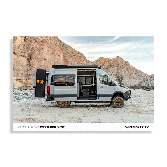 Canyon Run Sprinter Poster