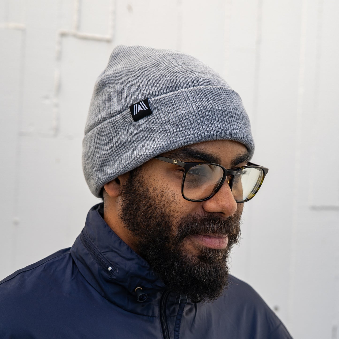 Forged 4x4 Discreet Logo Beanie Grey