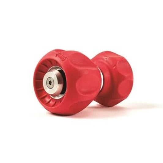 Golden Shine Fireman's 5-Pattern Spray Hose Nozzle Red (CCC)
