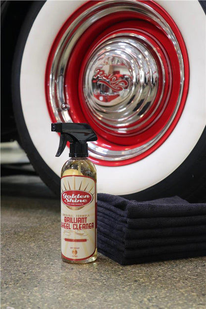 Golden Shine Brilliant Car Wheel Cleaner Spray (CCC)