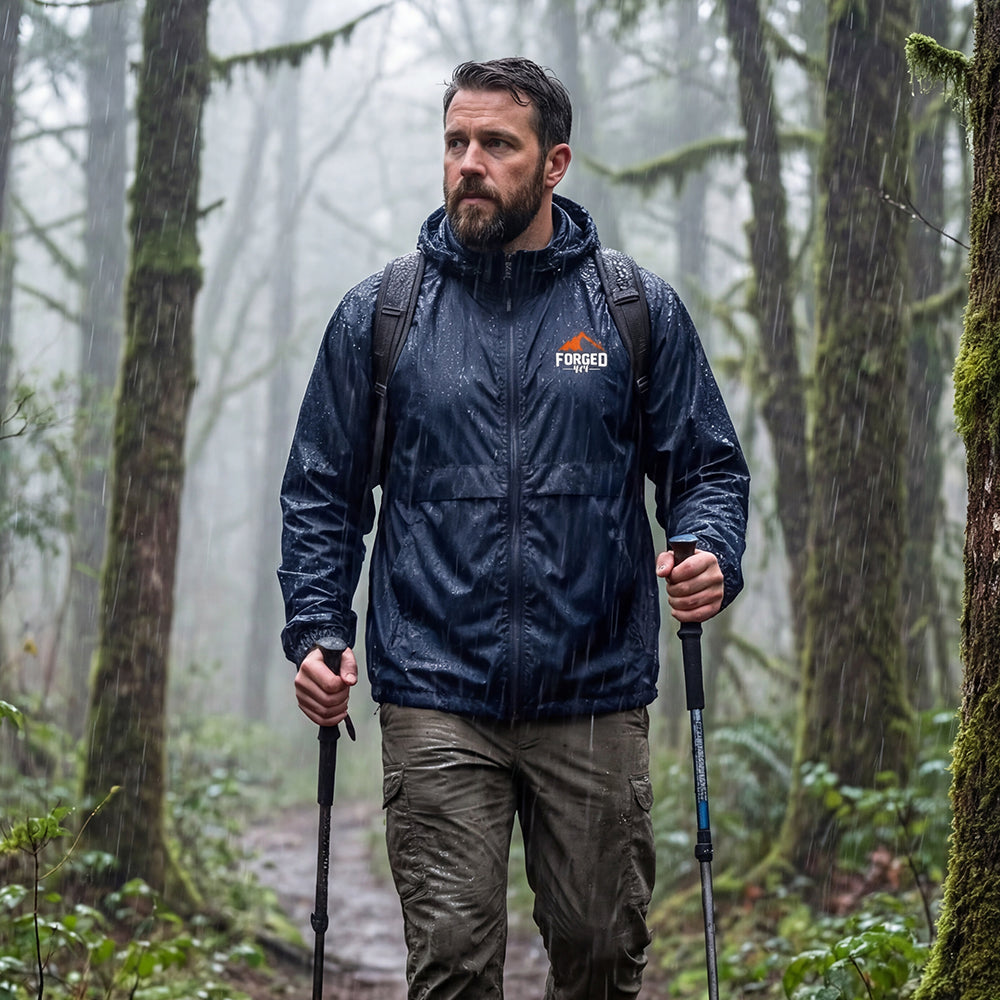 Trekker Navy Windbreaker