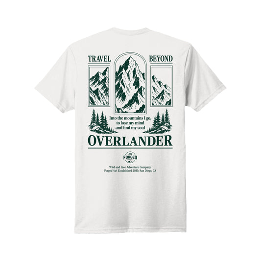 Overlander White T-Shirt