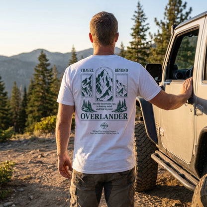 Overlander White T-Shirt