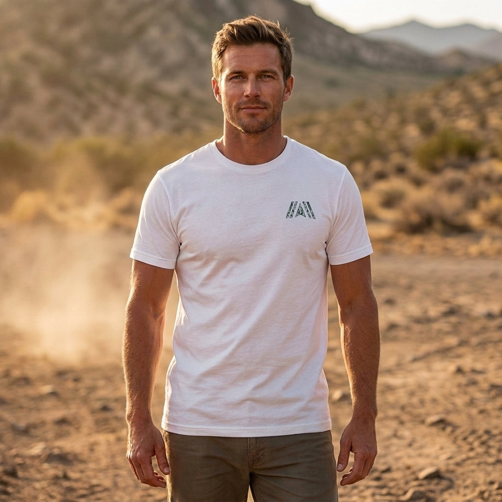 Overlander White T-Shirt