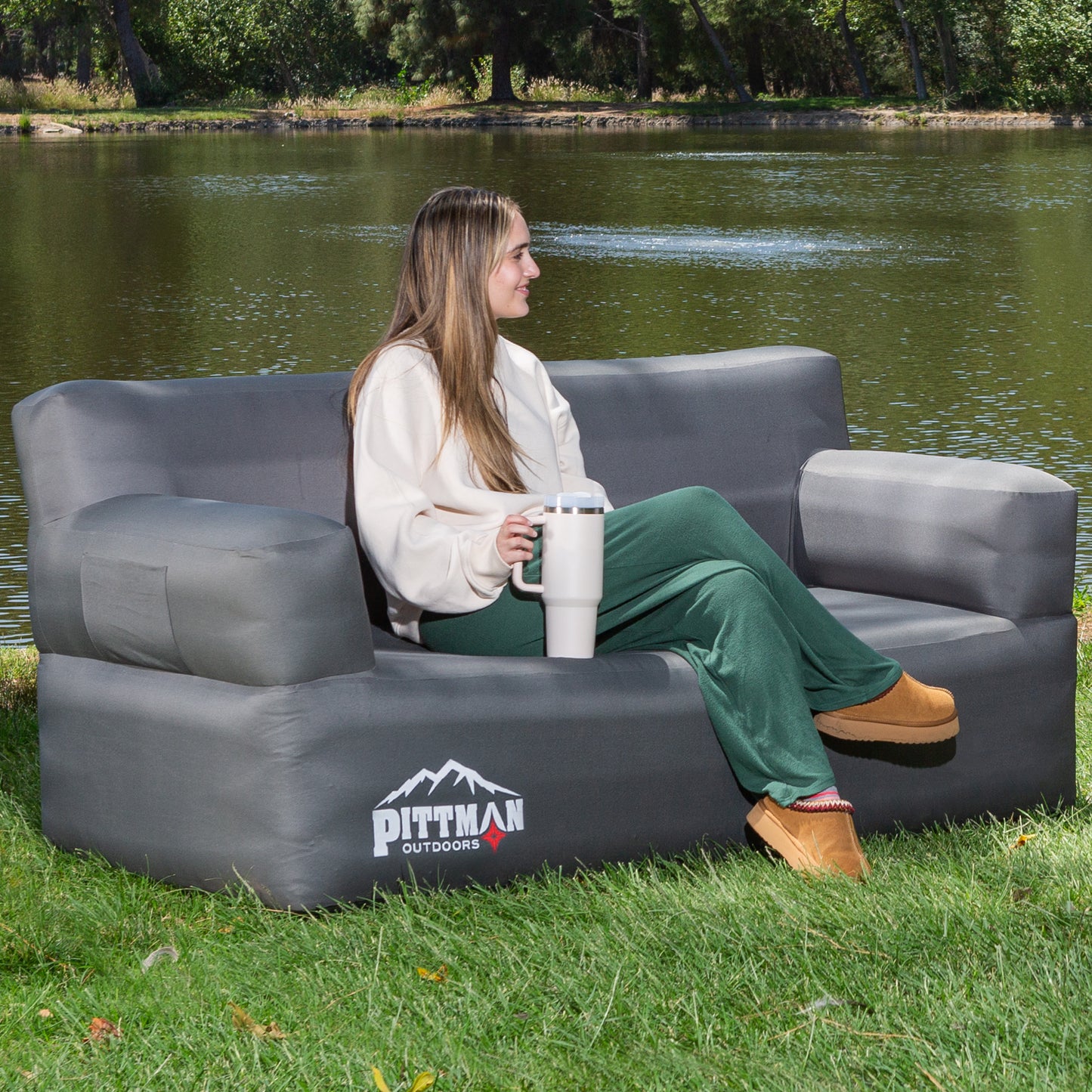Pittman Outdoors Inflatable Couch