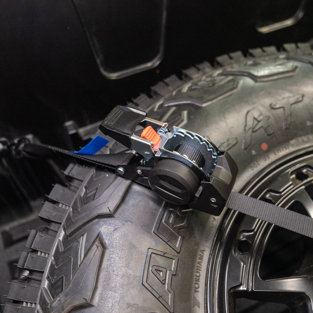 Retractable Ratchet Straps (2 Pack)