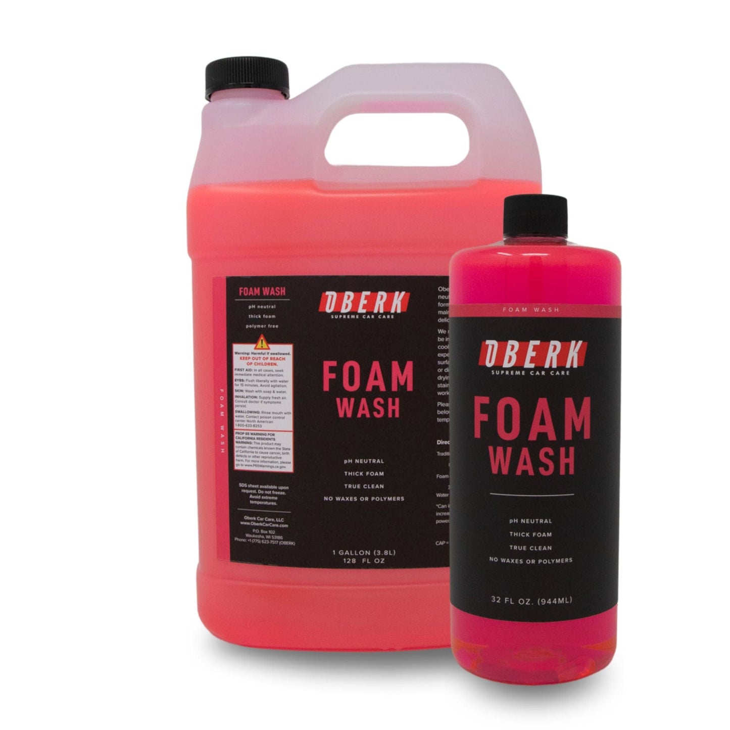 Oberk Foam Wash - Ph Neutral Maintenance Soap