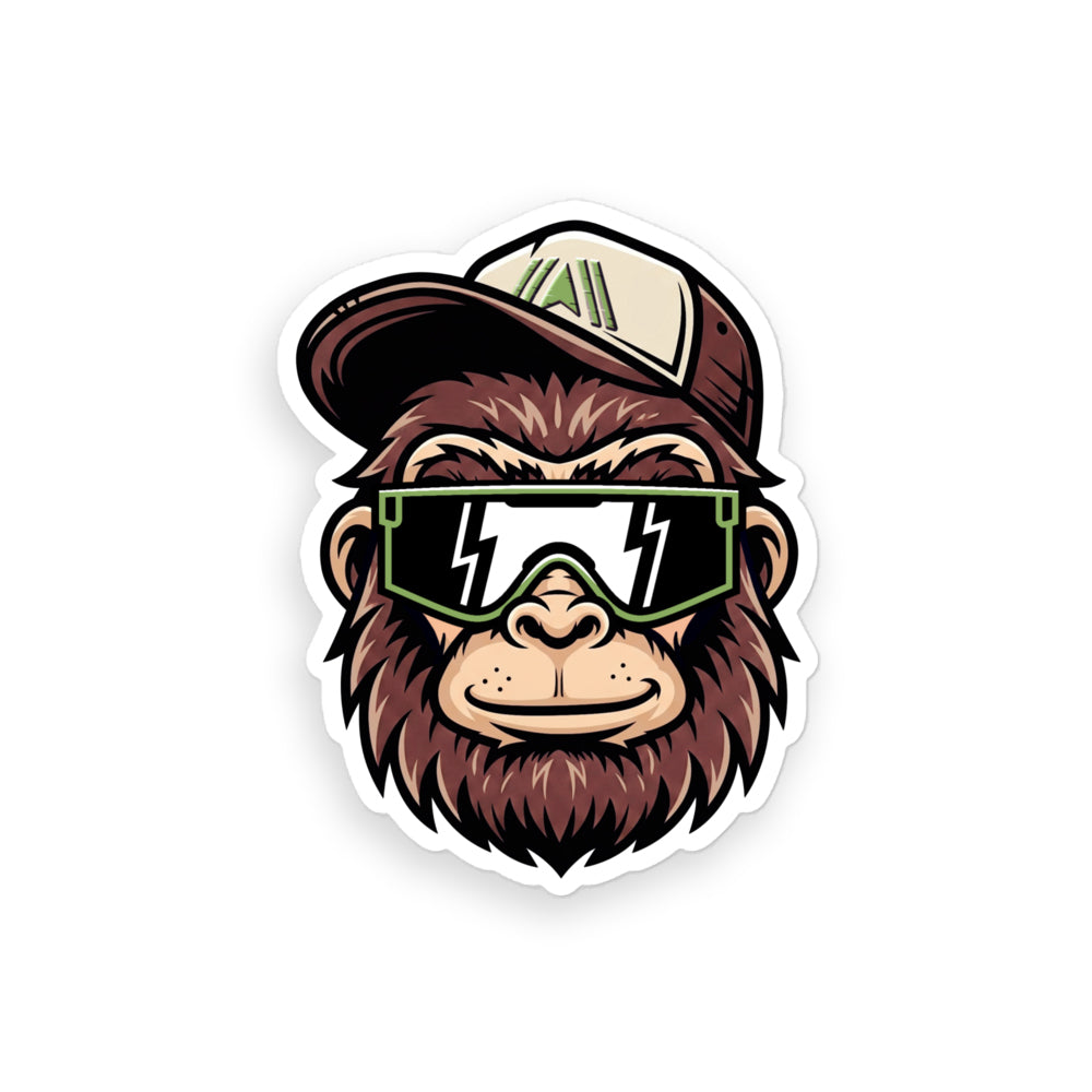 Hype Sasquatch Sticker