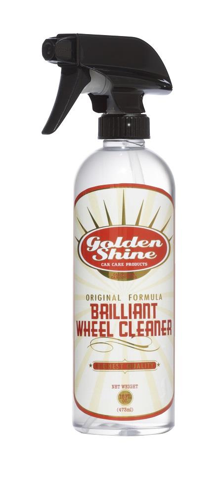 Golden Shine Brilliant Car Wheel Cleaner Spray (CCC)