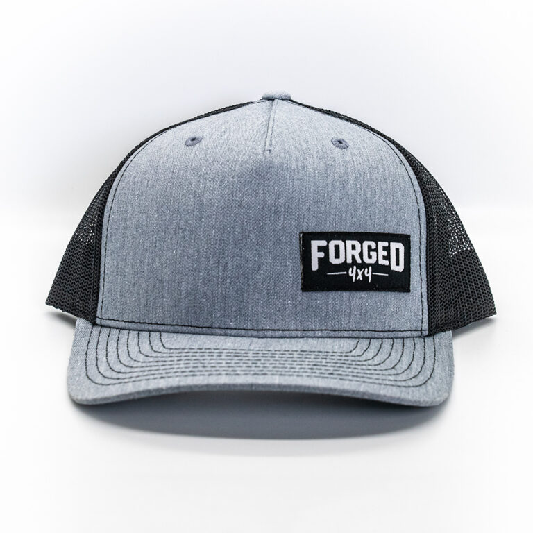 Simply Forged Signature Heather Grey & Black Hat