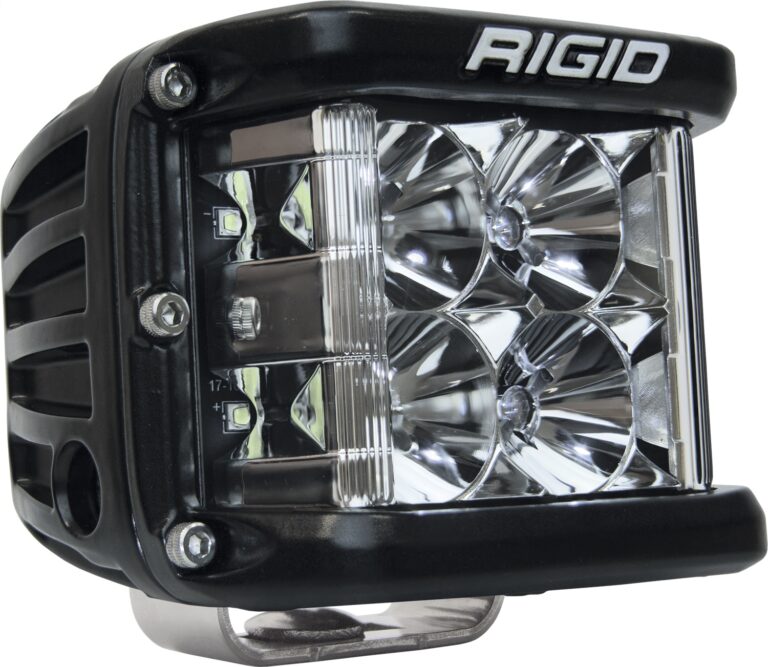 RIGID Industries - D-SS PRO Side Shooter, Flood Optic, Surface Mount, Black Housing, Single - 261113