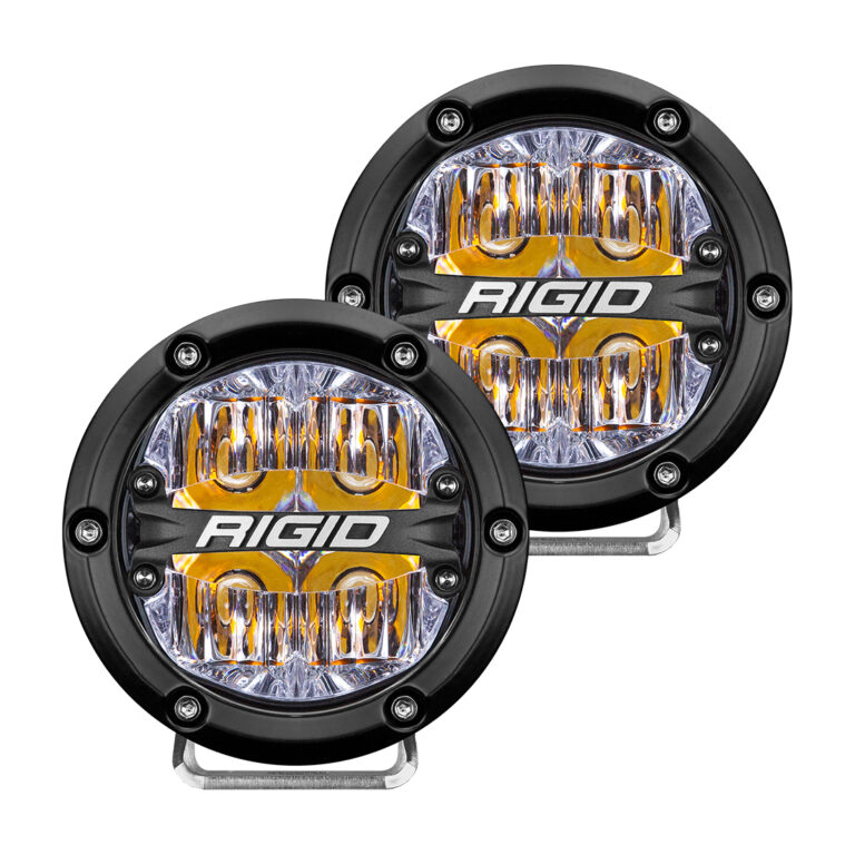 RIGID Industries - 2010-2020 Toyota 4Runner A-Pillar Light Kit, Includes 4In 360-Series Drive - 46704