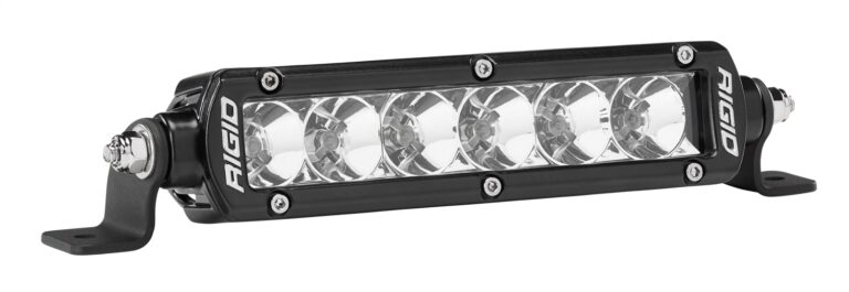 RIGID Industries - RIGID SR-Series PRO LED Light, Flood Optic, 6 Inch, Black Housing - 906113