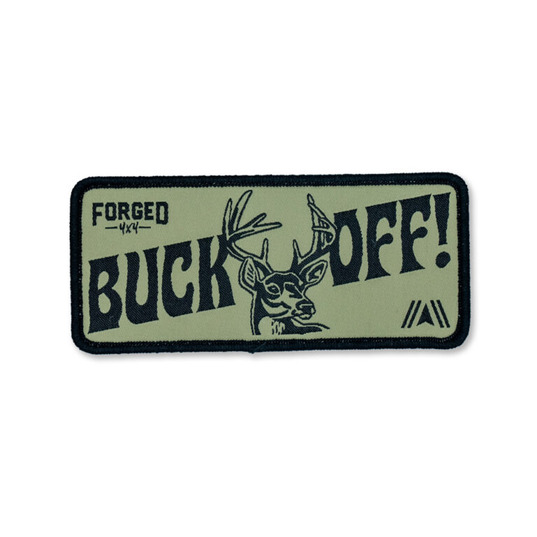 Buck Off Patch