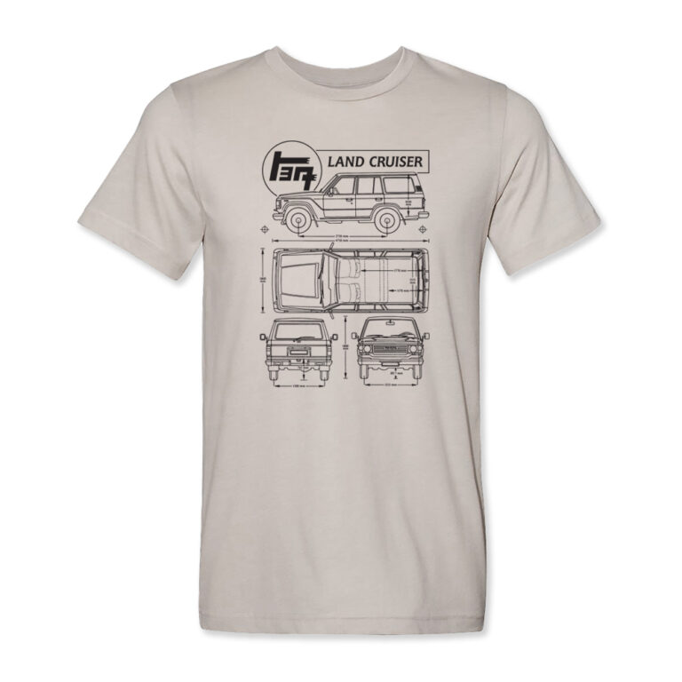 Land Cruiser Blueprint Tee Sand