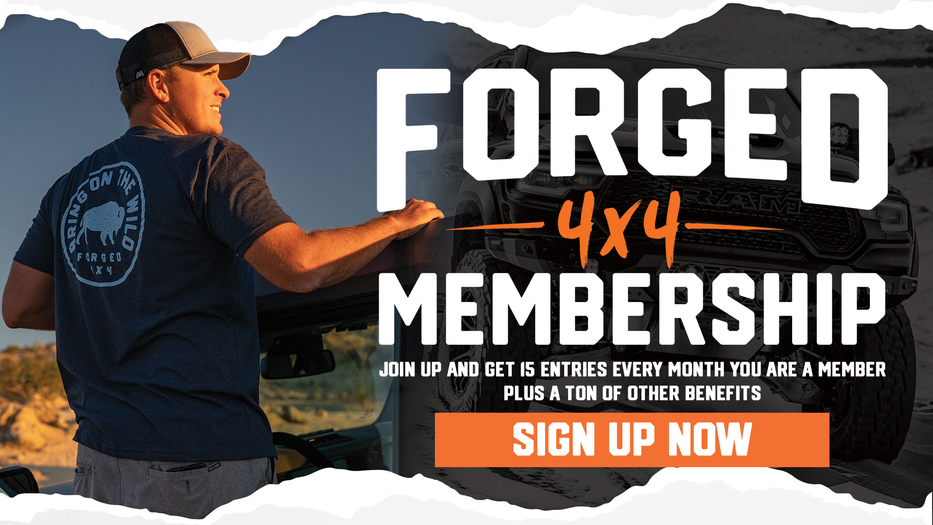 Join Forged4x4 sweepstakes
