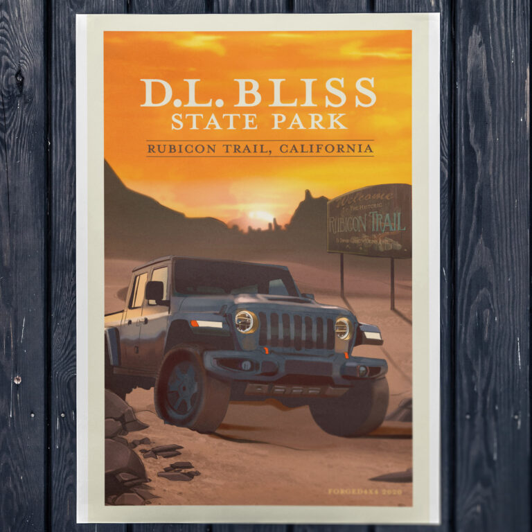 The Rubicon Trail Poster