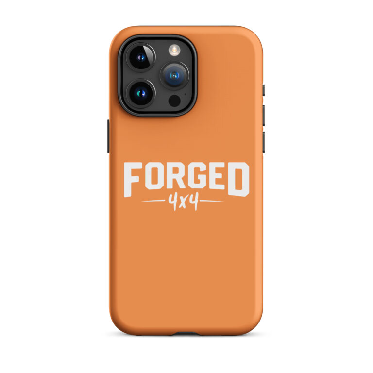 Big Orange iPhone Tough Case