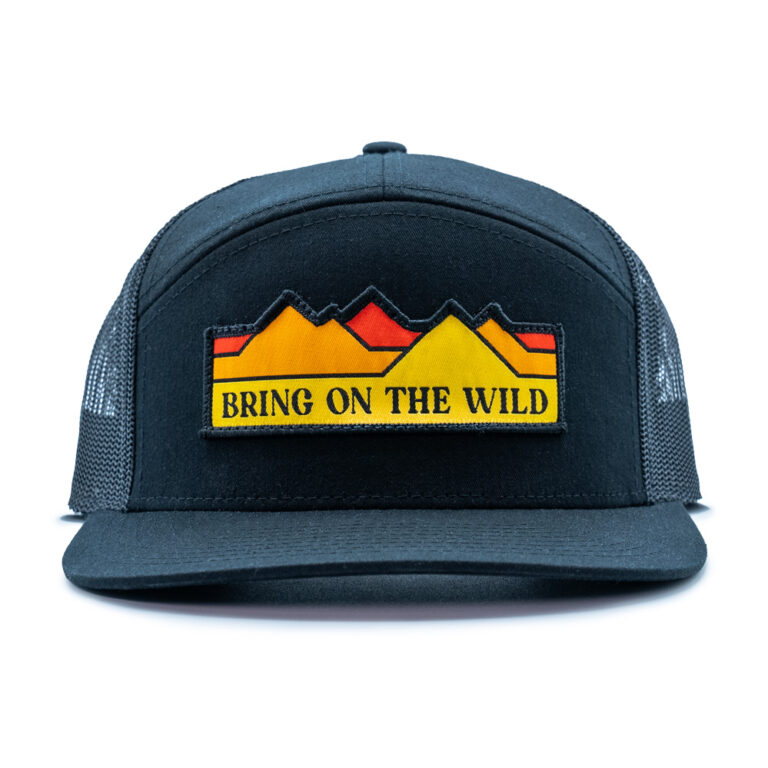 Mountain Patch Hat Black