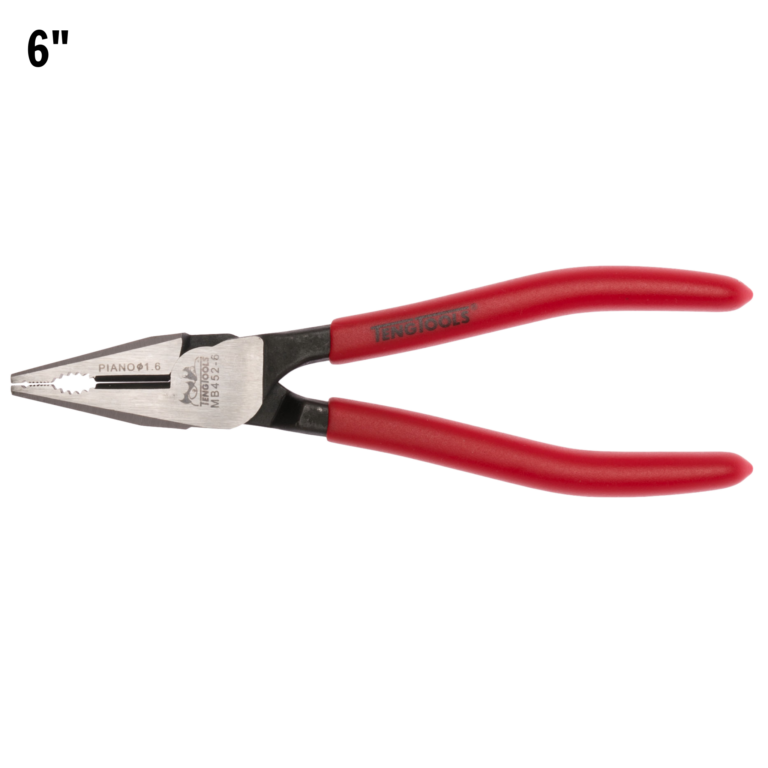 Teng Tools - Teng Tools Combination Pliers With Dipped Vinyl Handles - MB452-6