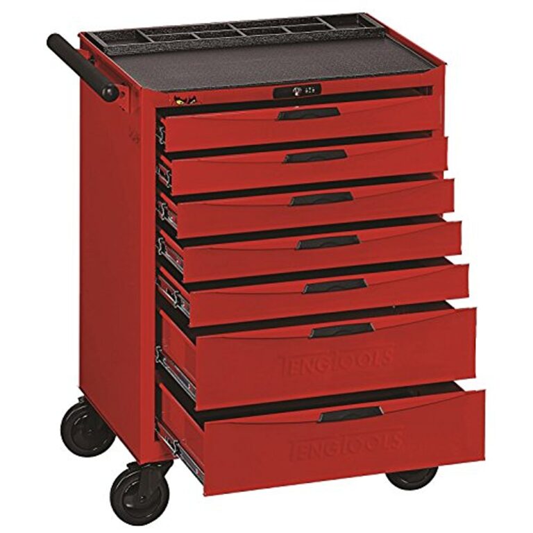 Teng Tools - Teng Tools 140 Piece Service Tool Kit 8 With Series Middle Box and Roller Cabinet - TC8140NF - TC8140NF-STACK