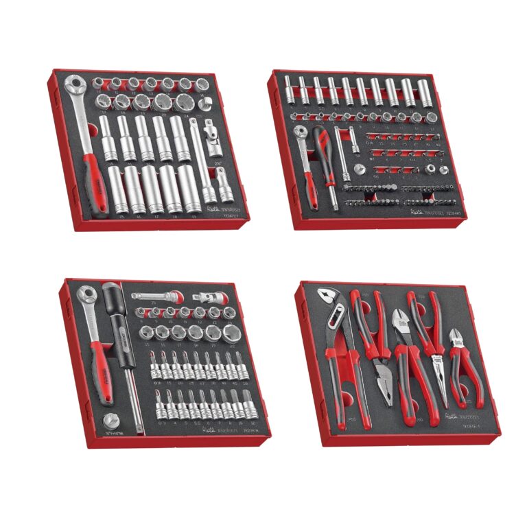 Teng Tools - Teng Tools 240 Piece Complete Mixed EVA Foam General Hand Tool Kit (Mega Bundle 2) - TCW707EV-KIT3 - TEN-O-TCW707EV-KIT3